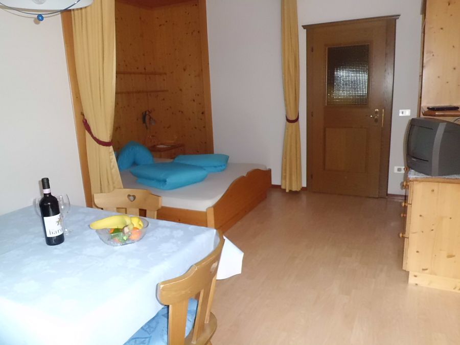 Wohnraum mit Schlafecke